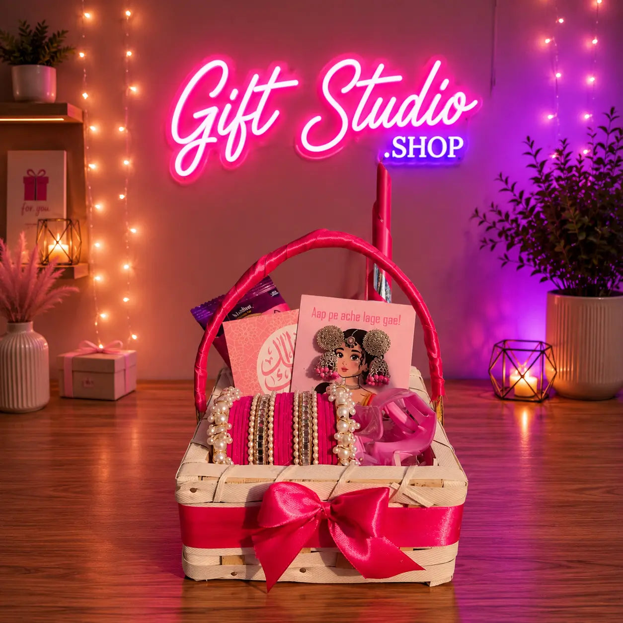 Eid Gift for Friend Pakistan Best Friend Bestie Eid Gift Basket - Gift Studio Pakistan photo 2