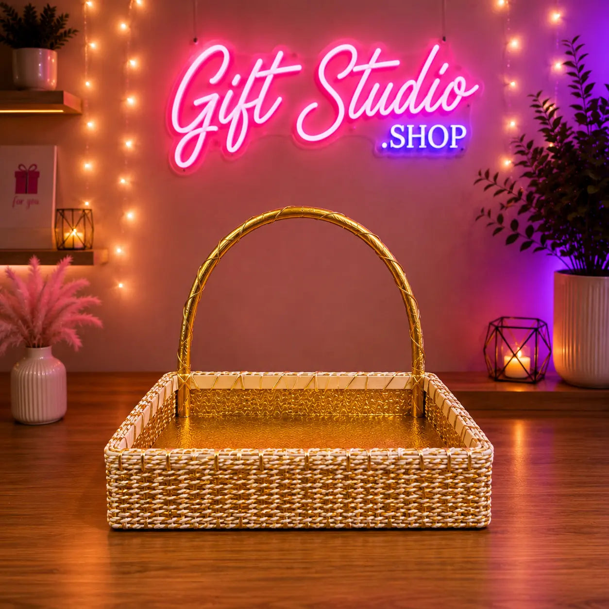 Empty Gift Basket Pakistan DIY Hamper Basket - Gift Studio Pakistan photo 2