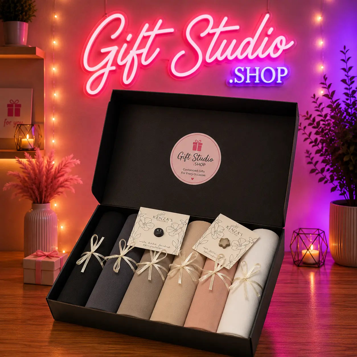 Hijab Gift Box Pakistan Custom Hijab Gift Set - Gift Studio Pakistan photo 3