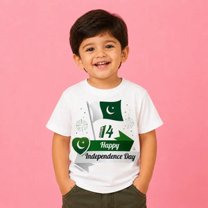 Pakistan 14 August toddler romper - azadi baby customize Gift Studio Gujranwala