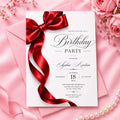Adult Birthday Invitation Card Pakistan | Elegant Design — Gift Studio