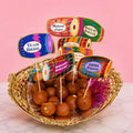 Dholki Mithai & Cupcake Toppers – Set of 12
