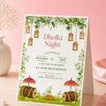 Dholki Invitation Card Pakistan | Colorful Design — Gift Studio