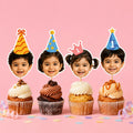Cupcake Toppers Set – Customized Text & Name Toppers