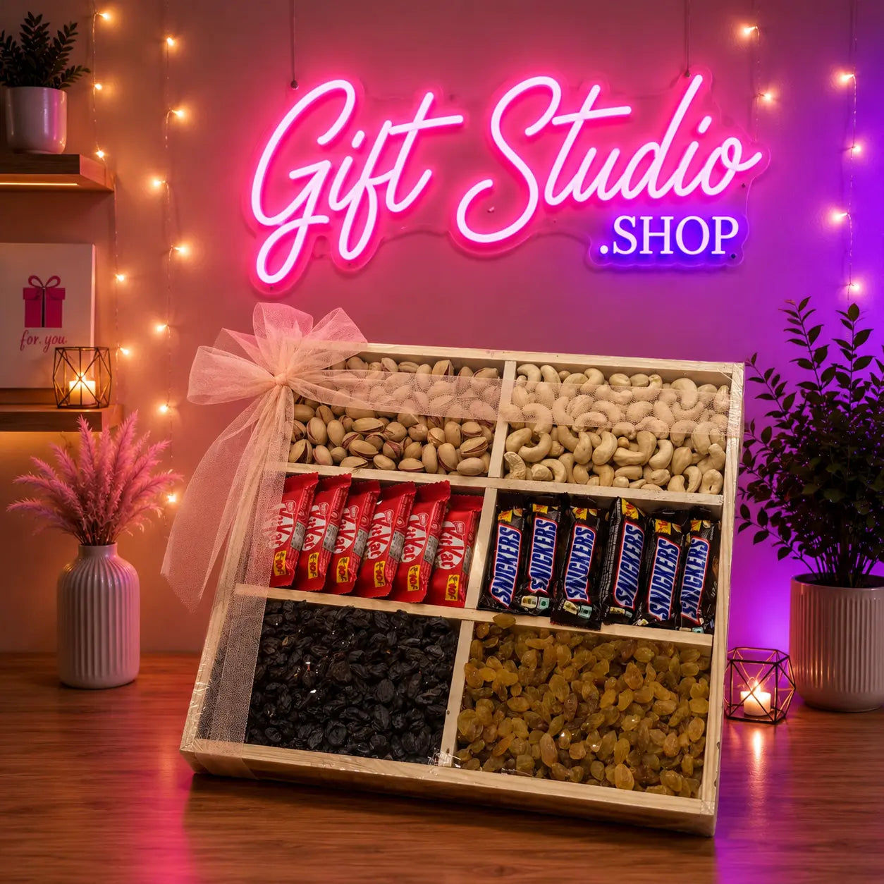 Luxury Eid Hamper Pakistan Dry Fruit Dates Gift Basket Premium - Gift Studio Pakistan photo 2
