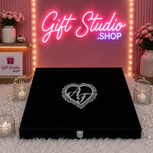 Luxury Nikkah Booklet Box Set Pakistan Premium Velvet Nikah Gift Set - Gift Studio Pakistan photo 3