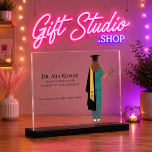 MBA LLB Graduation Frame Pakistan Personalized Postgrad Degree Gift - Gift Studio Pakistan photo 1