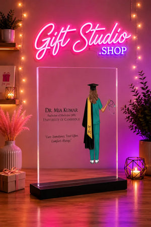 MBA LLB Graduation Frame Pakistan Personalized Postgrad Degree Gift - Gift Studio Pakistan photo 3