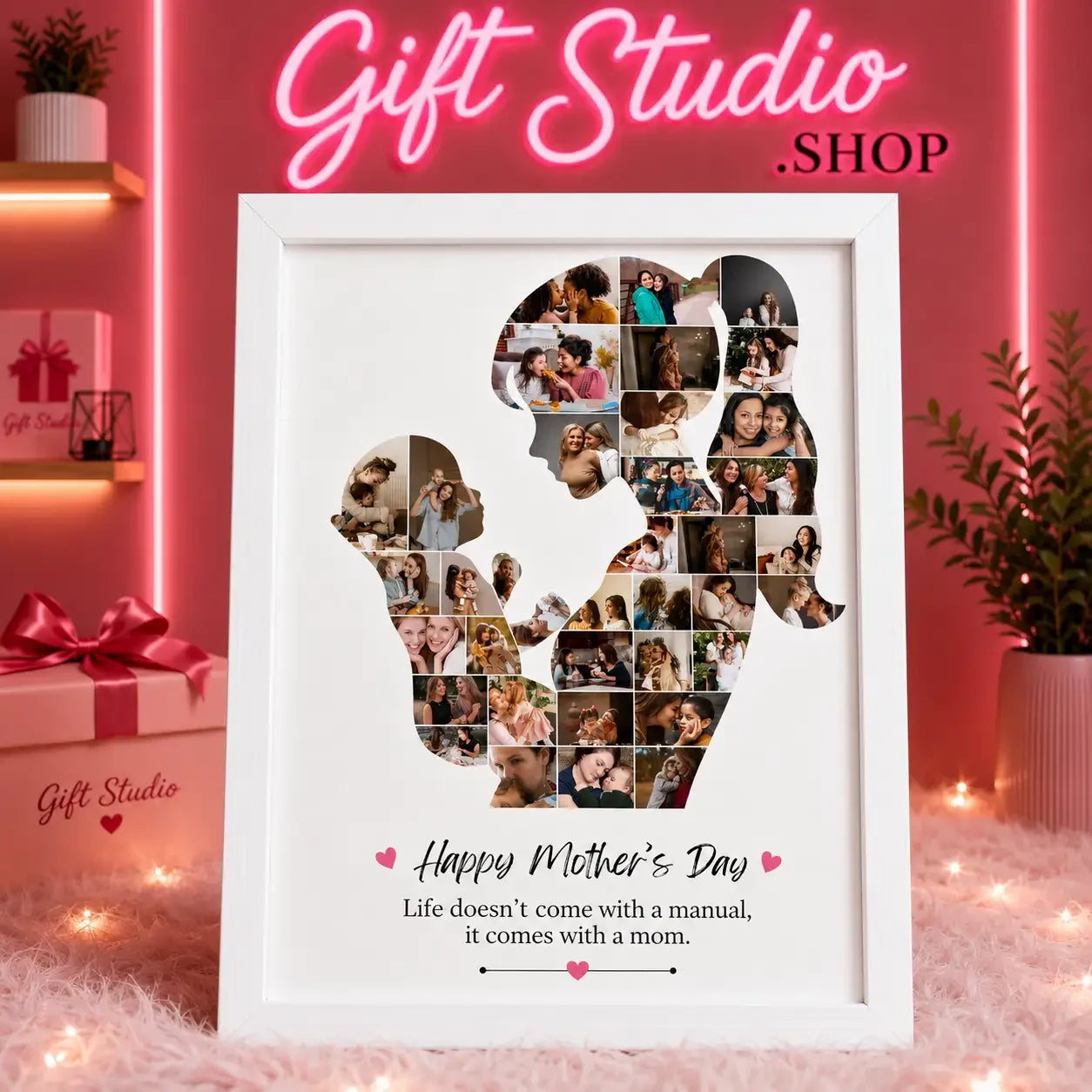 Mother's Day photo frame Pakistan - personalized mom gift Gift Studio
