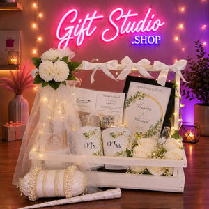 Nikah Gift Basket Pakistan Mehndi and Wedding Hamper - Gift Studio Pakistan photo 2