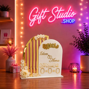 Nikkah Thumb Board Booklet Set Pakistan Premium Wedding Bundle - Gift Studio Pakistan photo 2