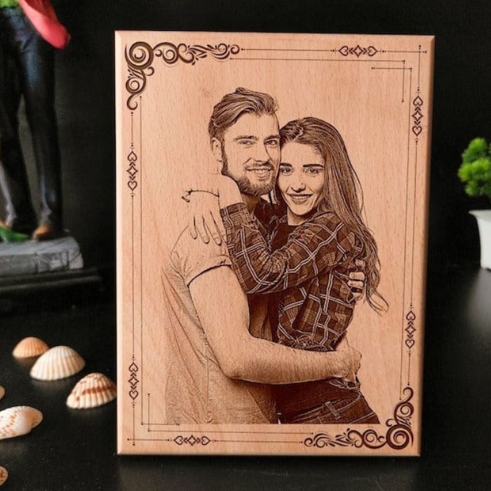 Customized Photos frame- Personalized wooden photo frame gift - My Store