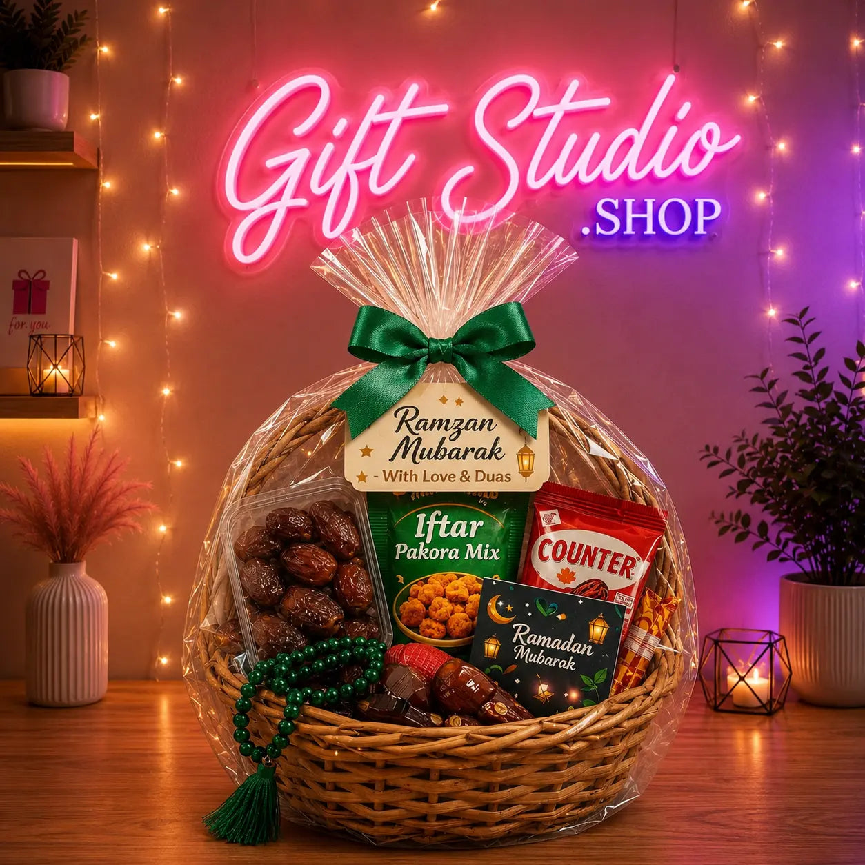 Ramadan Gift Basket Pakistan Ramzan Iftar Hamper - Gift Studio Pakistan photo 1