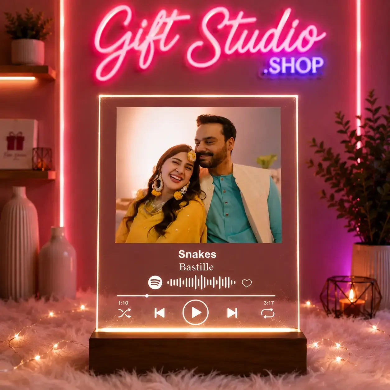 Spotify LED Frame Pakistan Personalized Music Frame - Gift Studio Pakistan photo 1