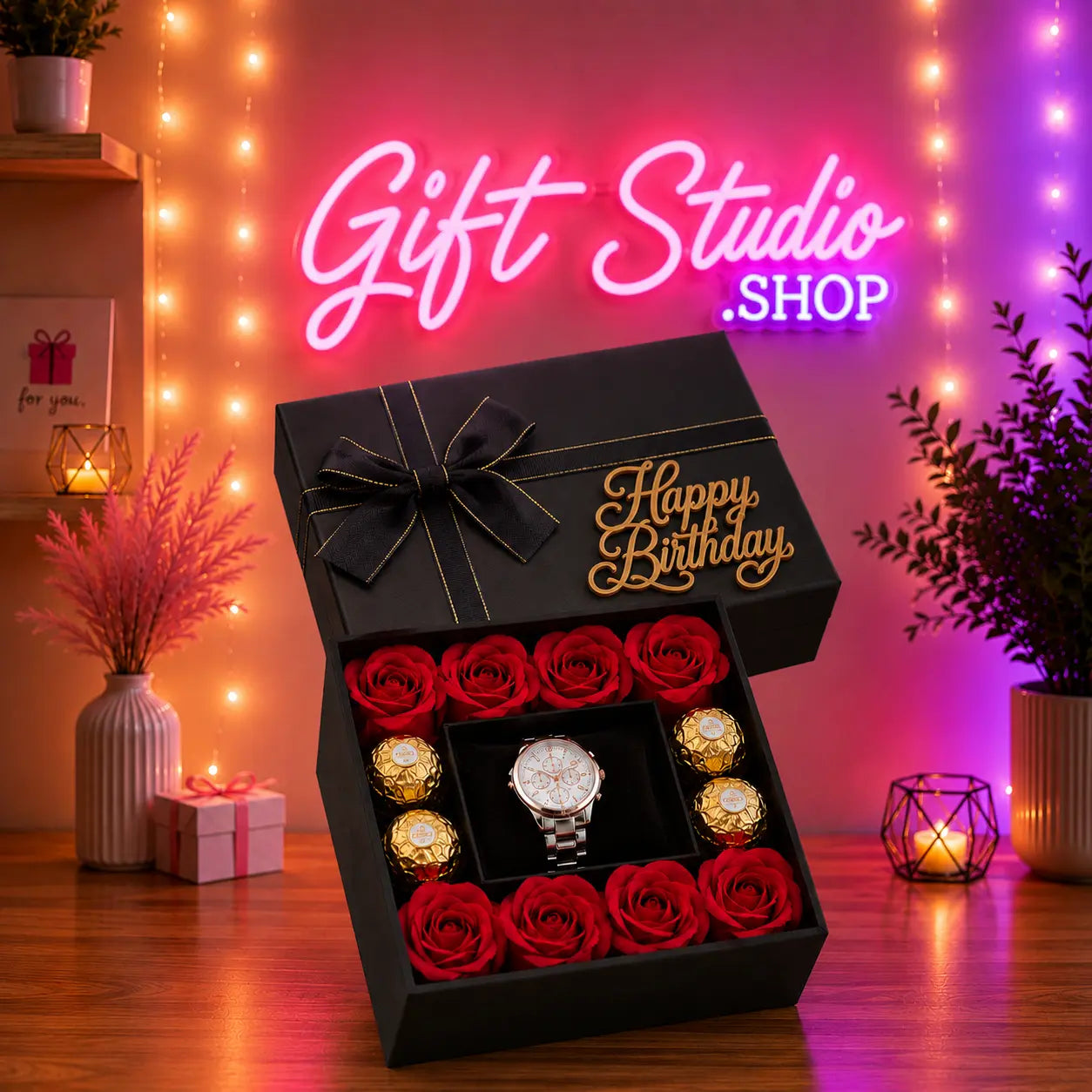 Watch Gift Box Pakistan Premium Watch Gift Set - Gift Studio Pakistan photo 3